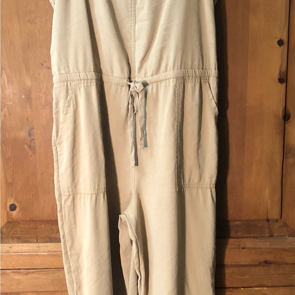 Casual Tan Jumpsuit